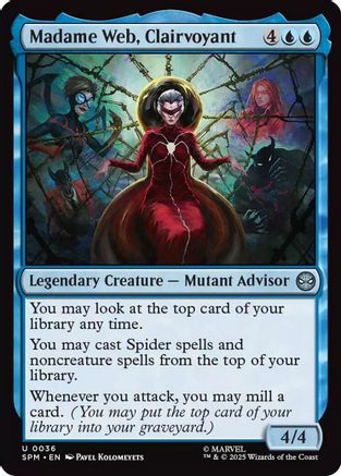 Madame Web, Clairvoyant  (SPM-036) - [Marvel's Spider-Man] - Trinity Hobby