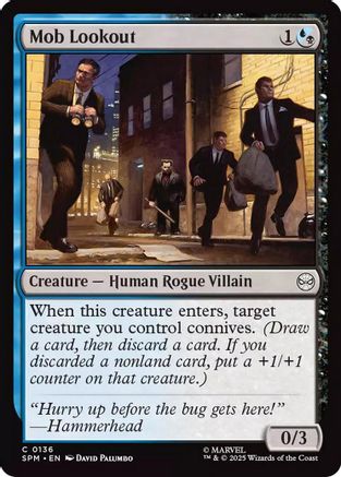 Mob Lookout  [Foil]  (SPM-136) - [Marvel's Spider-Man] - Trinity Hobby