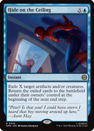 Hide on the Ceiling  [Foil]  (SPM-032) - [Marvel's Spider-Man] - Trinity Hobby