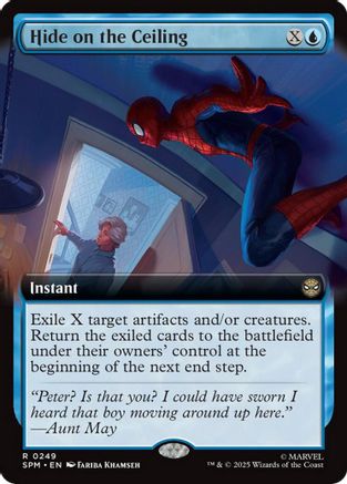 Hide on the Ceiling (Extended Art)  (SPM-249) - [Marvel's Spider-Man] - Trinity Hobby