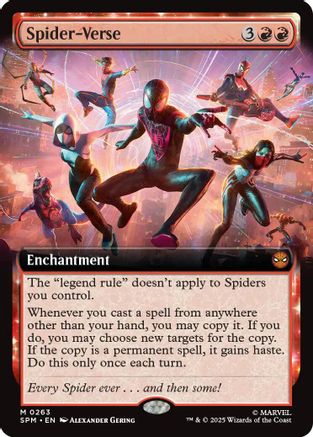 Spider-Verse (Extended Art)  [Foil]  (SPM-263) - [Marvel's Spider-Man] - Trinity Hobby