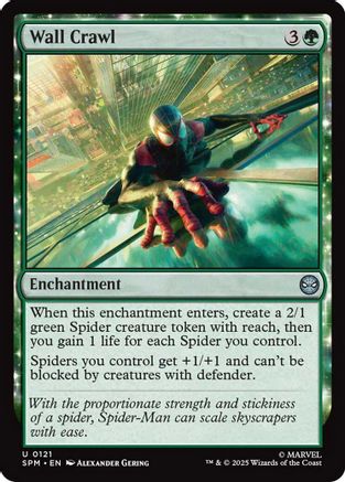 Wall Crawl  (SPM-121) - [Marvel's Spider-Man] - Trinity Hobby