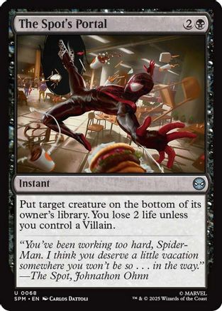 The Spot's Portal  [Foil]  (SPM-068) - [Marvel's Spider-Man] - Trinity Hobby