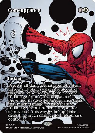 Comeuppance (Borderless)  (MAR-001) - [Marvel Eternal-Legal] - Trinity Hobby
