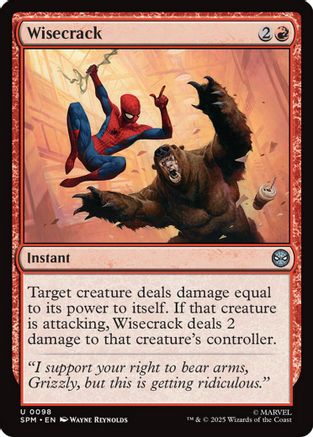 Wisecrack  (SPM-098) - [Marvel's Spider-Man] - Trinity Hobby