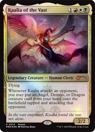 Kaalia of the Vast (Costco Bundle)  [Foil]  (UMP-013) - [Unique and Miscellaneous Promos] - Trinity Hobby
