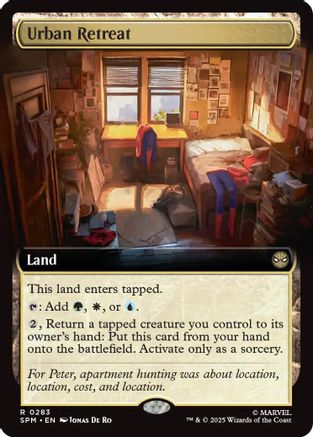 Urban Retreat (Extended Art)  (SPM-283) - [Marvel's Spider-Man] - Trinity Hobby