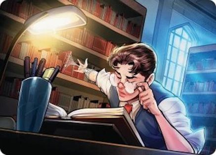 Peter Parker Art Card (33/54)  (AASPM-033) - [Art Series: Marvel's Spider-Man] - Trinity Hobby