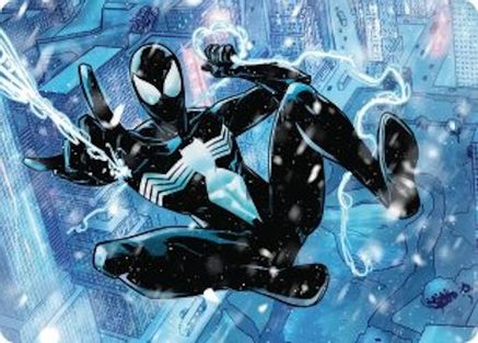 Spectacular Spider-Man (Black) Art Card  (AASPM-052) - [Art Series: Marvel's Spider-Man] - Trinity Hobby