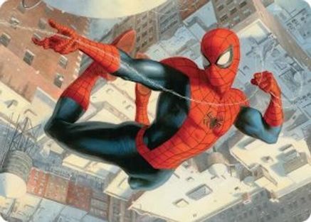 Spider-Man, Peter Parker Art Card  (AASPM-053) - [Art Series: Marvel's Spider-Man] - Trinity Hobby