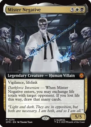Mister Negative (Extended Art)  [Foil]  (SPM-274) - [Marvel's Spider-Man] - Trinity Hobby