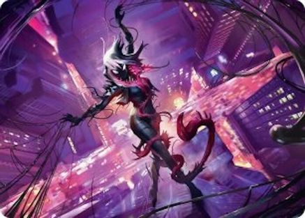 Gwenom, Remorseless Art Card  (AASPM-008) - [Art Series: Marvel's Spider-Man]