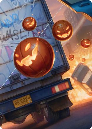 Pumpkin Bombs Art Card  (AASPM-) - [Art Series: Marvel's Spider-Man] - Trinity Hobby