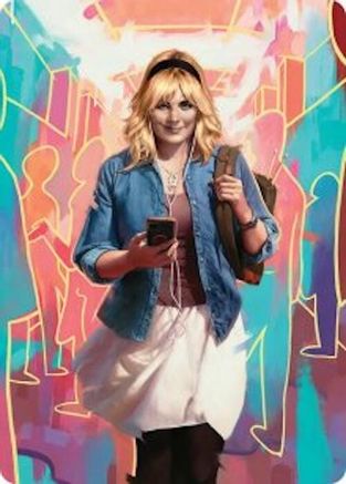Gwen Stacy Art Card (13/54)  (AASPM-013) - [Art Series: Marvel's Spider-Man]