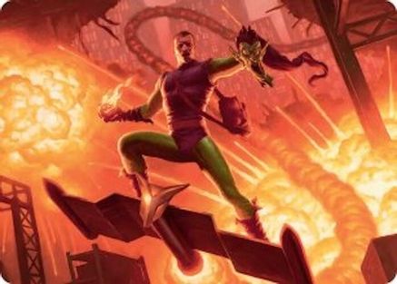 Green Goblin, Revenant Art Card  (AASPM-027) - [Art Series: Marvel's Spider-Man]