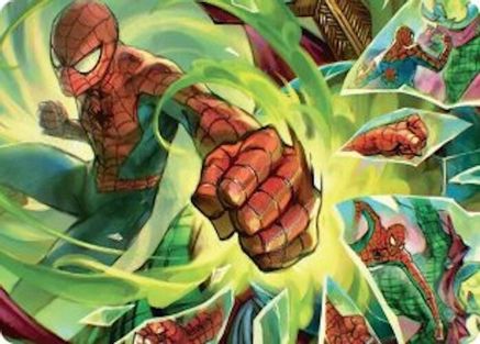 Kapow! Art Card  (AASPM-017) - [Art Series: Marvel's Spider-Man]