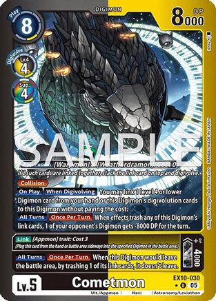 Cometmon (Limited Foil) (EX10-030) - [Sinister Order] Foil - Trinity Hobby