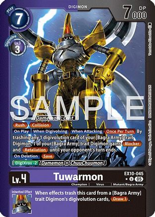Tuwarmon (Limited Foil) (EX10-045) - [Sinister Order] Foil - Trinity Hobby