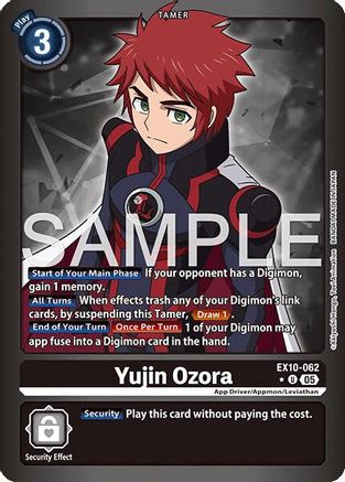 Yujin Ozora (Limited Foil) (EX10-062) - [Sinister Order] Foil - Trinity Hobby