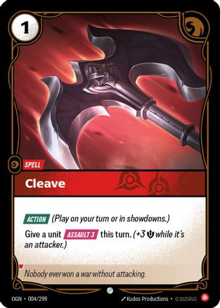 Cleave (004/298) - Origins - Trinity Hobby