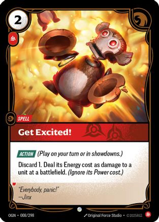 Get Excited! (008/298) - Origins - Trinity Hobby