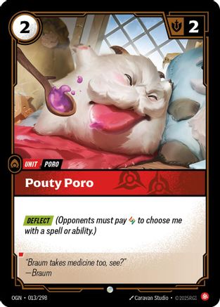 Pouty Poro (013/298) - Origins - Trinity Hobby