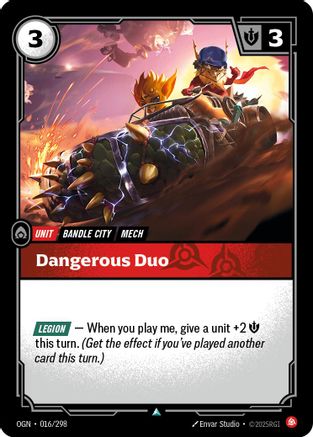 Dangerous Duo (016/298) - Origins - Trinity Hobby
