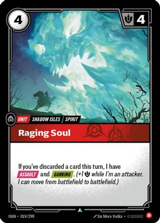 Raging Soul (019/298) - Origins Foil - Trinity Hobby