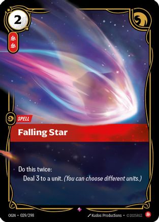 Falling Star (029/298) - Origins - Trinity Hobby