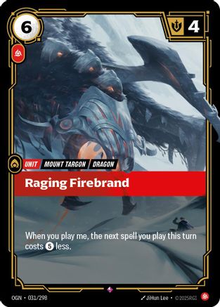 Raging Firebrand (031/298) - Origins - Trinity Hobby