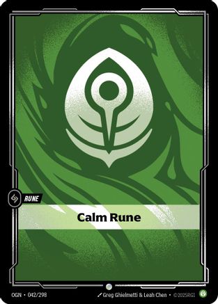 Calm Rune (042/298) - Origins - Trinity Hobby