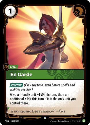 En Garde (046/298) - Origins - Trinity Hobby