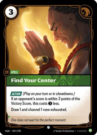 Find Your Center (047/298) - Origins - Trinity Hobby