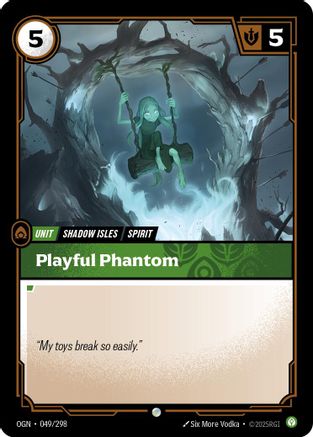 Playful Phantom (049/298) - Origins Foil - Trinity Hobby