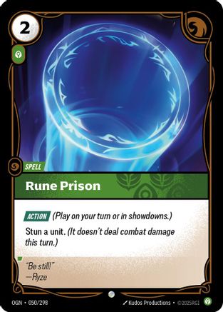 Rune Prison (050/298) - Origins - Trinity Hobby