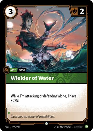 Wielder of Water (055/298) - Origins - Trinity Hobby