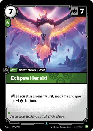 Eclipse Herald (059/298) - Origins Foil - Trinity Hobby
