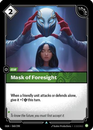 Mask of Foresight (060/298) - Origins - Trinity Hobby