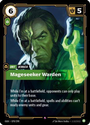 Mageseeker Warden (070/298) - Origins - Trinity Hobby