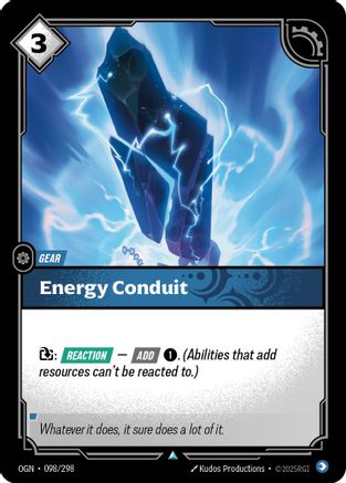 Energy Conduit (098/298) - Origins - Trinity Hobby