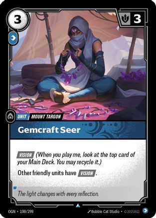 Gemcraft Seer (100/298) - Origins - Trinity Hobby