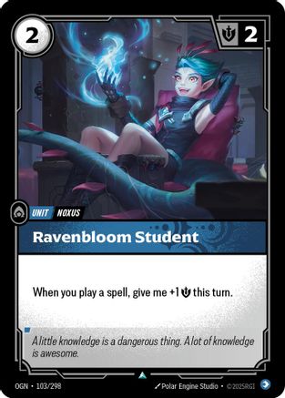 Ravenbloom Student (103/298) - Origins - Trinity Hobby
