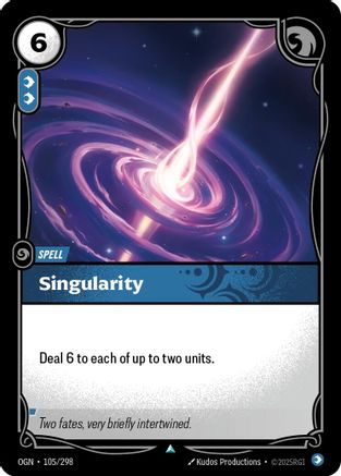 Singularity (105/298) - Origins - Trinity Hobby