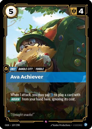 Ava Achiever (107/298) - Origins - Trinity Hobby