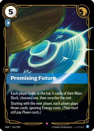 Promising Future (115/298) - Origins - Trinity Hobby