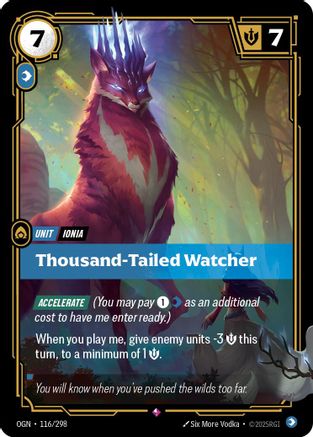 Thousand-Tailed Watcher (116/298) - Origins - Trinity Hobby