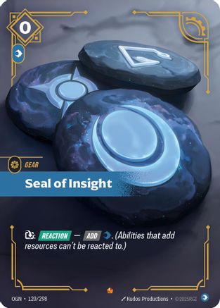 Seal of Insight (120/298) - Origins - Trinity Hobby
