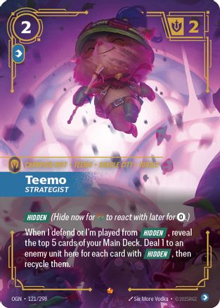 Teemo - Strategist (121/298) - Origins - Trinity Hobby