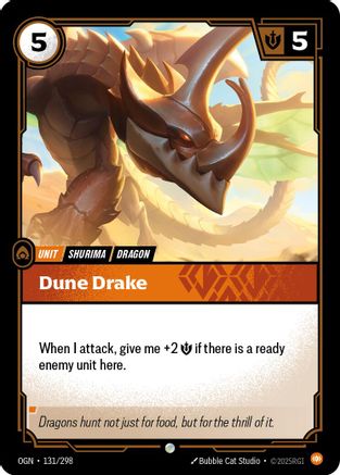 Dune Drake (131/298) - Origins - Trinity Hobby