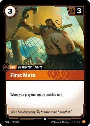 First Mate (132/298) - Origins - Trinity Hobby